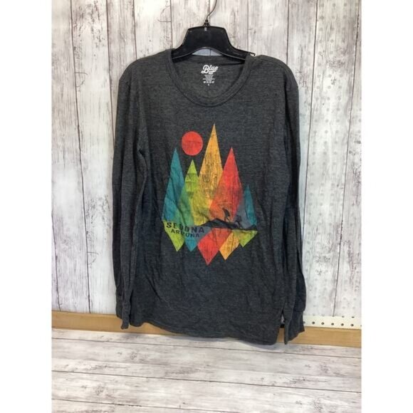 Preppy Streetwear Coquette Utility Blue 84 Men T-Shirt Size Small Gray - Picture 1 of 4